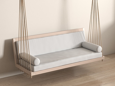 modern swing chair 3d model