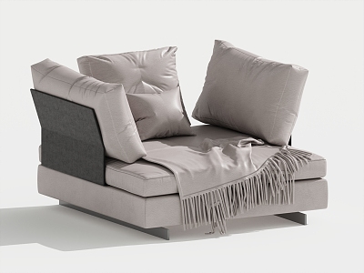 Modern Single Sofa Single Leisure Chair model