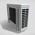 Air conditioning external machine external machine air conditioning external air conditioning compressor outdoor machine outdoor compressor low face number low model simple model game video level super realistic 3d model