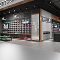 Shoe Store Brand Store 3d model