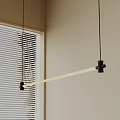 Modern chandelier 3d model