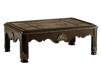 American coffee table 3d model