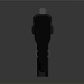 Futuristic Tactical Weapon With Rail System Ergonomic Grip And Sleek Finish