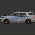 Police Car Police Car Police Car Special Vehicle City Car Special Vehicle 3d model