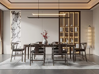 New Chinese Restaurant 3d model