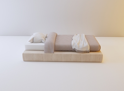 Single Bed 3d model