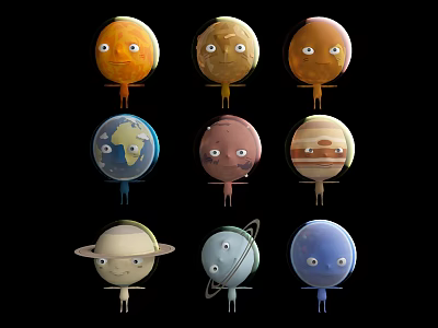 Modern Toys 3d model Modern Toys 3d model