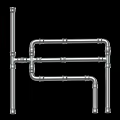 modern pipeline valve 3d model