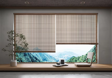New Chinese-style roller shutter 3d model