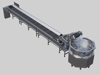 System cooling line equipment 3d model