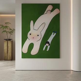 decorative painting 3d model
