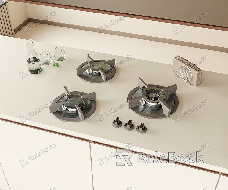 Minotti embedded invisible gas stove gas stove electrical kitchen stove model