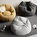 Lazy Sofa Single Sofa Recliner 3d model