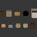 Furniture Collection of Various Style Chairs in Different Colors and Designs