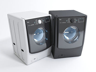 Modern washing machine model