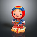 Puppet puppet wooden figure game character game character realistic character 3d model