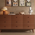 Middle Style Sideboard 3d model