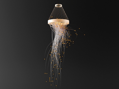 shaped chandelier bionic chandelier 3d model