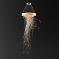 shaped chandelier bionic chandelier 3d model