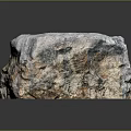 Natural Wood Stone Raw Block With Rough Surface And Natural Texture Details