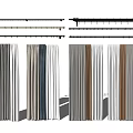 Various Curtain Designs With Different Styles Colors And Matching Curtain Rods For Home Interior