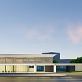 Modern Sales Office Architecture Art Sales Department Club Architecture 3d model