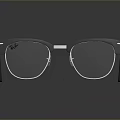 Stylish Modern Sunglasses With Black Frame Reflective Lenses And Sleek Design