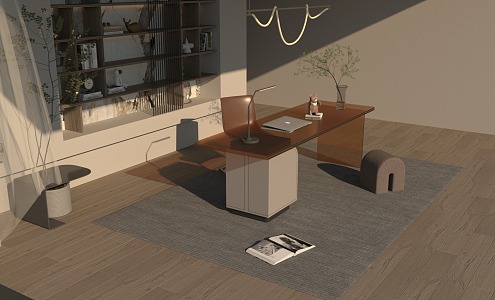 Study Desk 3d model