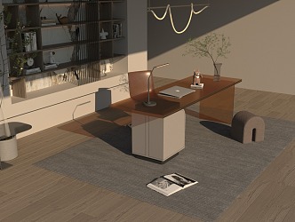 Study Desk 3d model