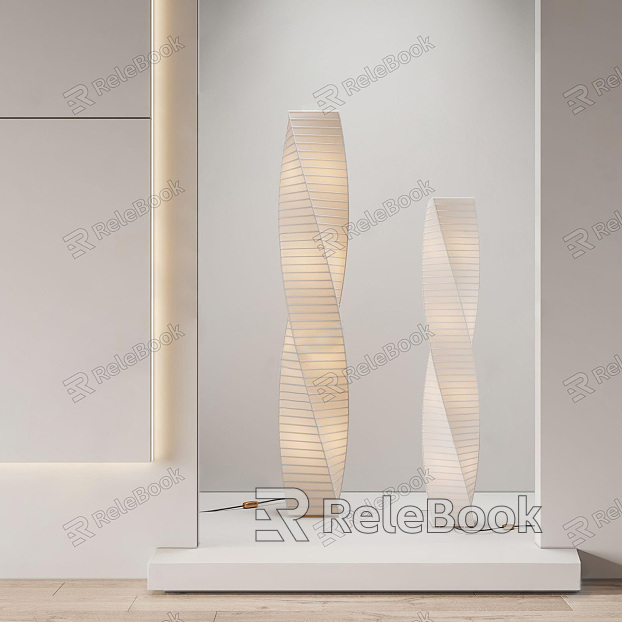 Modern floor lamp model