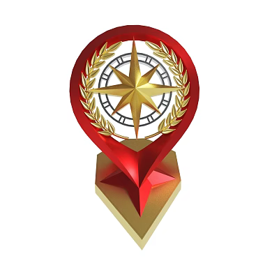 High-grade colorful crystal trophy wholesale lettering resin metal trophy creative wooden trophy medal manufacturers wholesale 3d model