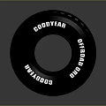Goodyear Offroad Tire With Rugged Tread Pattern For Off Road Driving Use