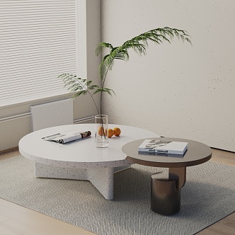 Modern coffee table 3d model