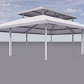 large scaffolding 3d model