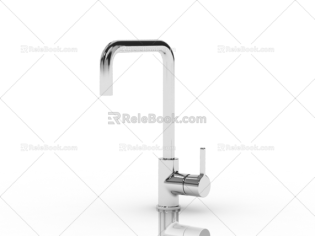 Modern faucet 3d model