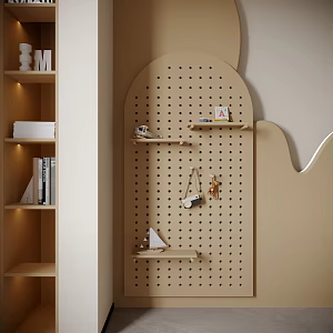 Cave board shelf 3d model