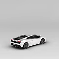 Tech Exhibition Hall Featuring Modern Luxury White Sports Car Display with Innovative Design