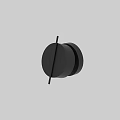 Modern Black Wall Lamp With Sleek Design Gold Accent And Contemporary Style
