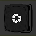 Miscellaneous bucket outdoor miscellaneous bucket public miscellaneous bucket classification miscellaneous bucket 3d model