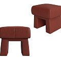 Modern Sofa Stool Low Stool Pier 3d model