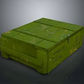 Weapon Storage Green Military Wooden Crate With Sturdy Construction And Secure Design