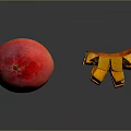 Vibrant Fresh Mango Whole Fruit and Cubed Slices on Dark Background