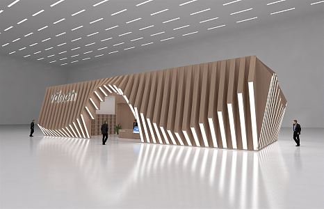 Modern Exhibition Hall Commercial Exhibition Hall Exhibition Booth 3d model