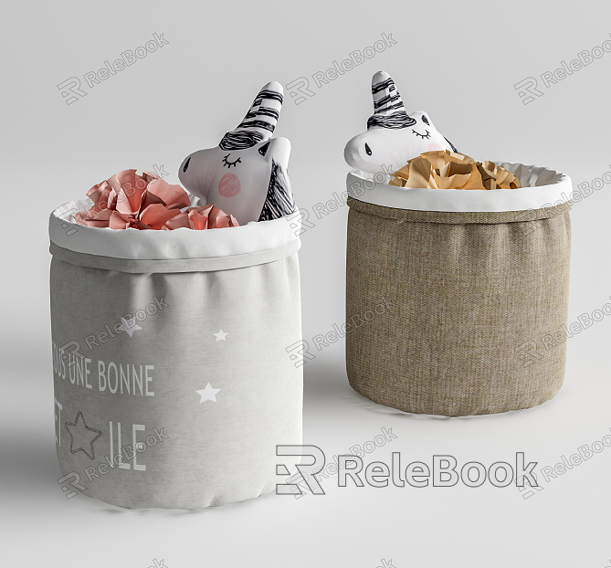 Modern Storage Basket Children's Toys model