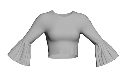 Modern clothes 3d model