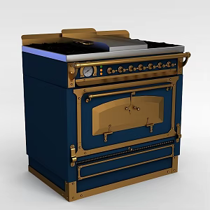 European-style Oven 3d model