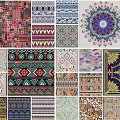 Ethnic Tibetan Pattern 3d model