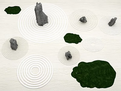 Stone Landscape 3d model