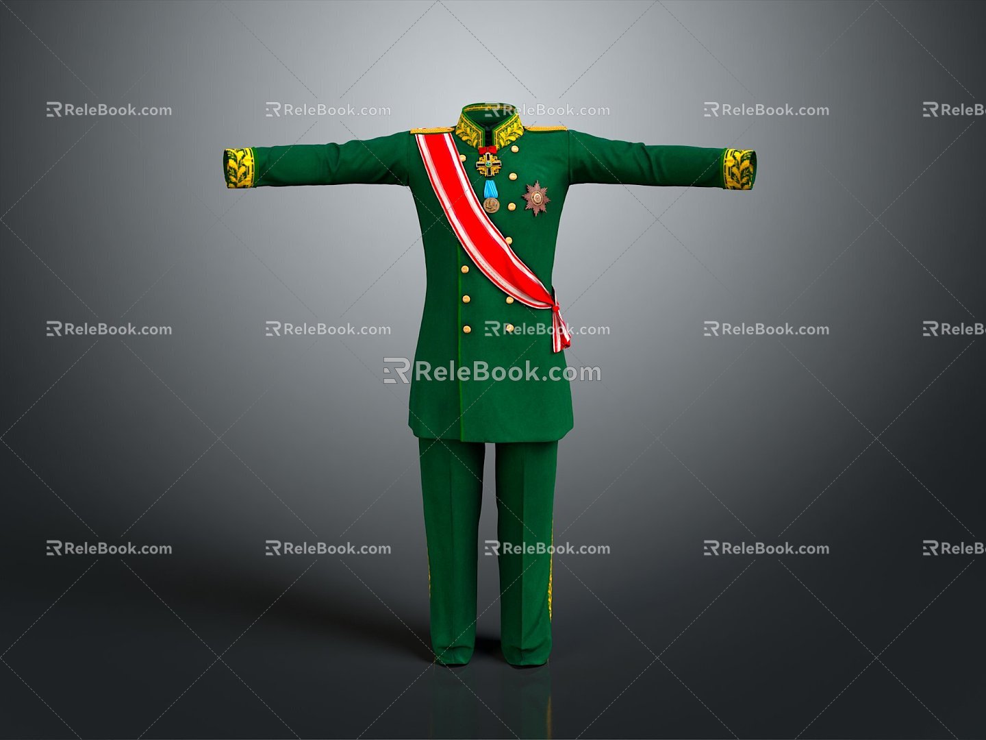 Officer General General General General General General General Military Soldier Warrior Figure Game Figure 3d model