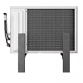 Climate Brand Air Conditioner Outdoor Unit With Fan Copper Pipes And Bracket Mounted